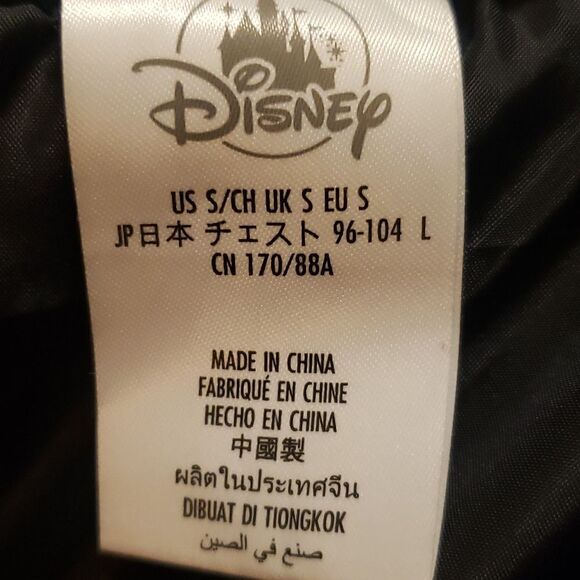 Disney 50th Anniversary Black Castle Coat Size Small NWT - Picture 4 of 5